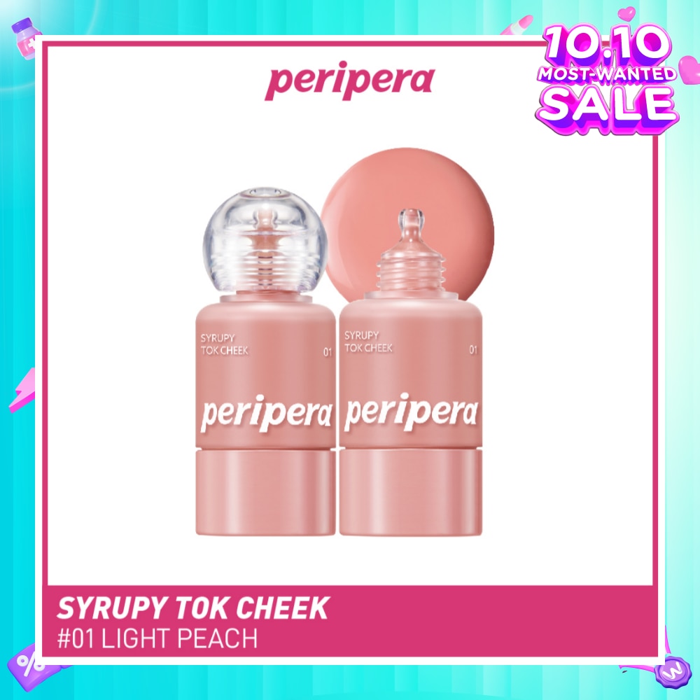 Syrupy Tok Cheek 01 Light Peach 1s