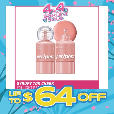 PERIPERA - Syrupy Tok Cheek 01 Light Peach 1s