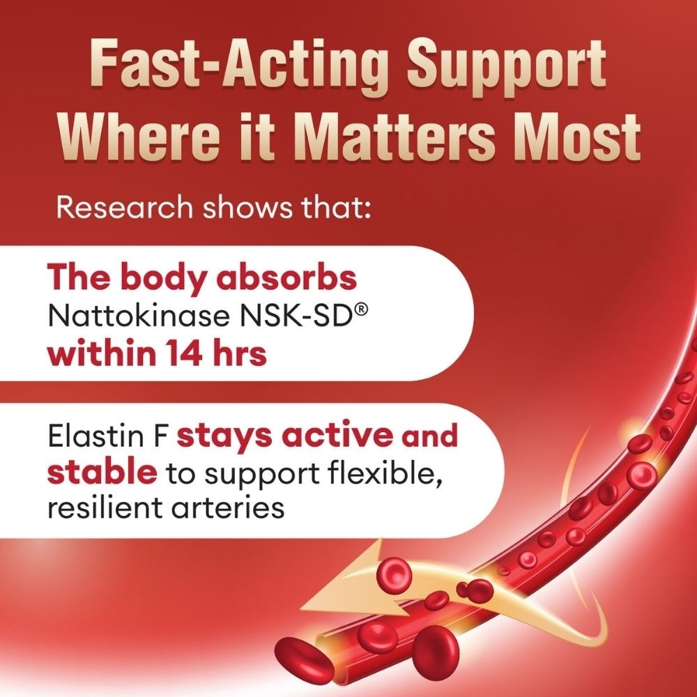 VESSECLEAR EX With Nattokinase 2000FU + Elastin F Dietary Supplement capsule 30s