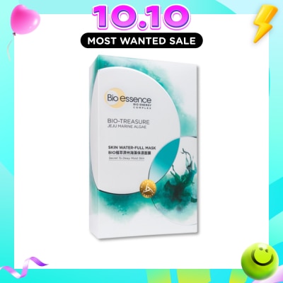 BIO ESSENCE Bio Treasure Skin Water Full Mask 10s image