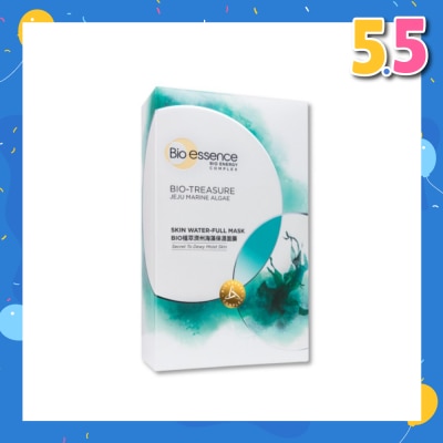 BIO ESSENCE  Bio Treasure Skin Water Full Mask 10s