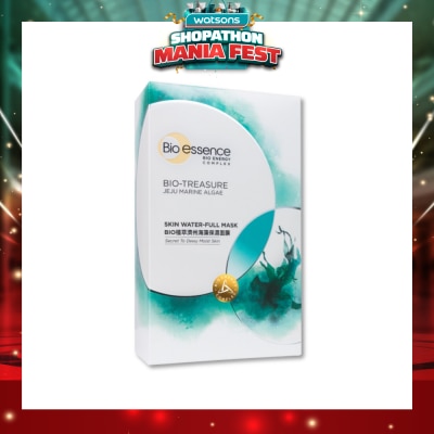 BIO ESSENCE -  Bio Treasure Skin Water Full Mask 10s