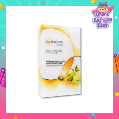BIO ESSENCE  Bio Treasure Skin Brighten Up Mask 10s