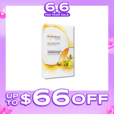 BIO ESSENCE - Bio Treasure Skin Brighten Up Mask 10s