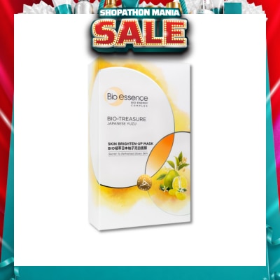 BIO ESSENCE -  Bio Treasure Skin Brighten Up Mask 10s