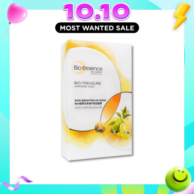 BIO ESSENCE Bio Treasure Skin Brighten Up Mask 10s image