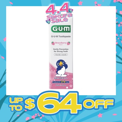 GUM KIDS - Toothpaste 2-6 Years Strawberry 70g