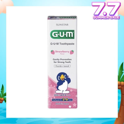 GUM KIDS Toothpaste 2-6 Years Strawberry 70g