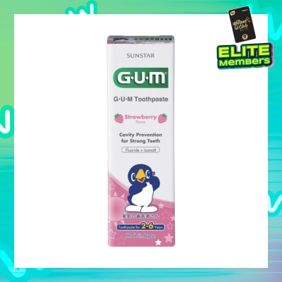 GUM KIDS Toothpaste 2-6 Years Strawberry 70g