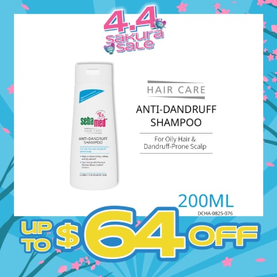 SEBAMED - Anti-Dandruff Shampoo (Relieves Dandruff and Irritation) 200ml