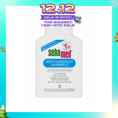 SEBAMED Anti-Dandruff Shampoo (Relieves Dandruff and Irritation) 200ml