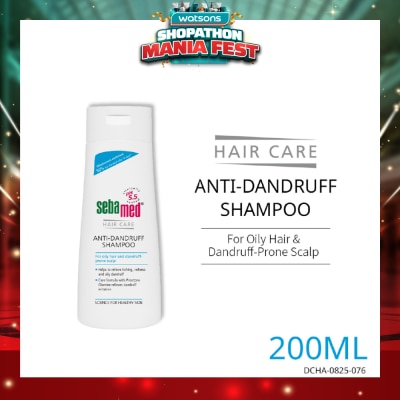 SEBAMED - Anti-Dandruff Shampoo (Relieves Dandruff and Irritation) 200ml