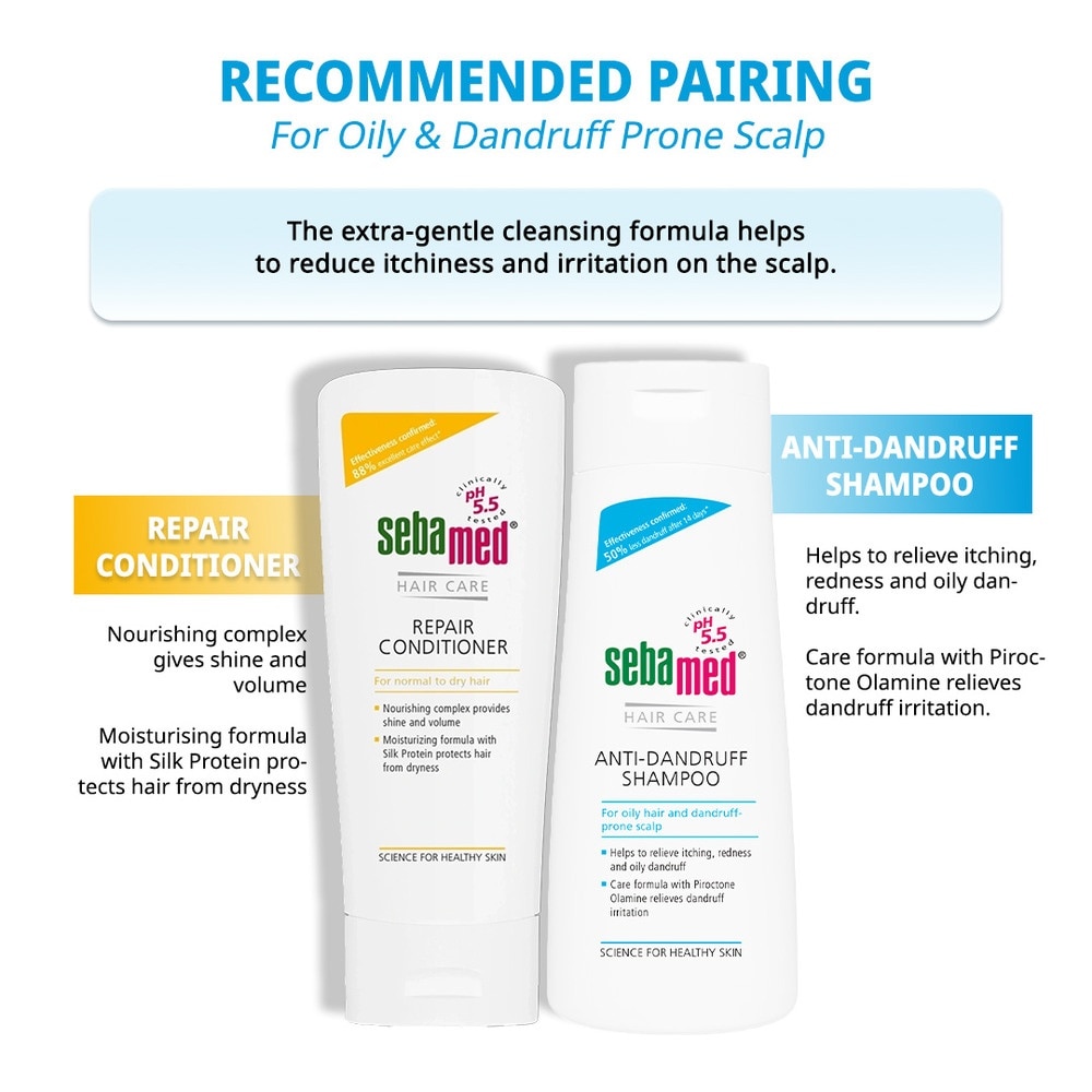 Anti-Dandruff Shampoo (Relieves Dandruff and Irritation) 400ml