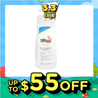 SEBAMED Anti-Dandruff Shampoo (Relieves Dandruff and Irritation) 400ml