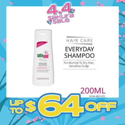 SEBAMED - Extra Mild Everyday Shampoo (Normal to Dry Hair) 200ml&nbsp;(Expiry: Jun`2026)