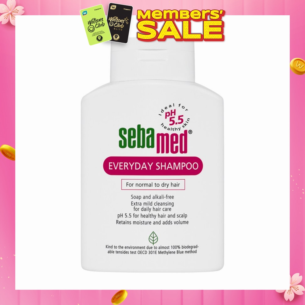 Extra Mild Everyday Shampoo (Normal to Dry Hair) 200ml (Expiry: Jun`2026)