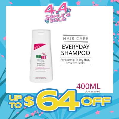 SEBAMED - Everyday Shampoo (Safeguards Hair and Scalp Against Dryness) 400ml