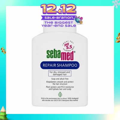 SEBAMED Repair Shampoo (For Damaged Hair) 200ml (Expiry: Aug`2026)