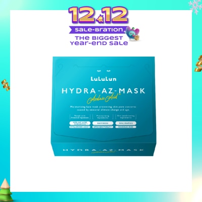 LULULUN Hydra Azelaic Acid Sheet Mask (For Rough Skin Prevention, Controls Breakouts, Skin Conditioning & Brightening) 28s