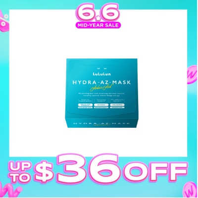LULULUN - Hydra Azelaic Acid Sheet Mask (For Rough Skin Prevention, Controls Breakouts, Skin Conditioning & Brightening) 28s