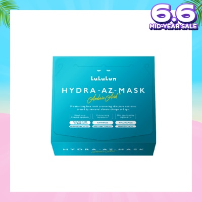 LULULUN Hydra Azelaic Acid Sheet Mask (For Rough Skin Prevention, Controls Breakouts, Skin Conditioning & Brightening) 28s