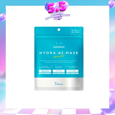 LULULUN - Hydra Azelaic Acid Sheet Mask (For Rough Skin Prevention, Controls Breakouts, Skin Conditioning & Brightening) 7s