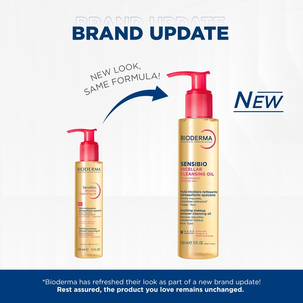 Sensibio Micellar Cleansing Oil & Waterproof Makeup Remover (For Sensitive Skin, Eyes & Lips) 150ml