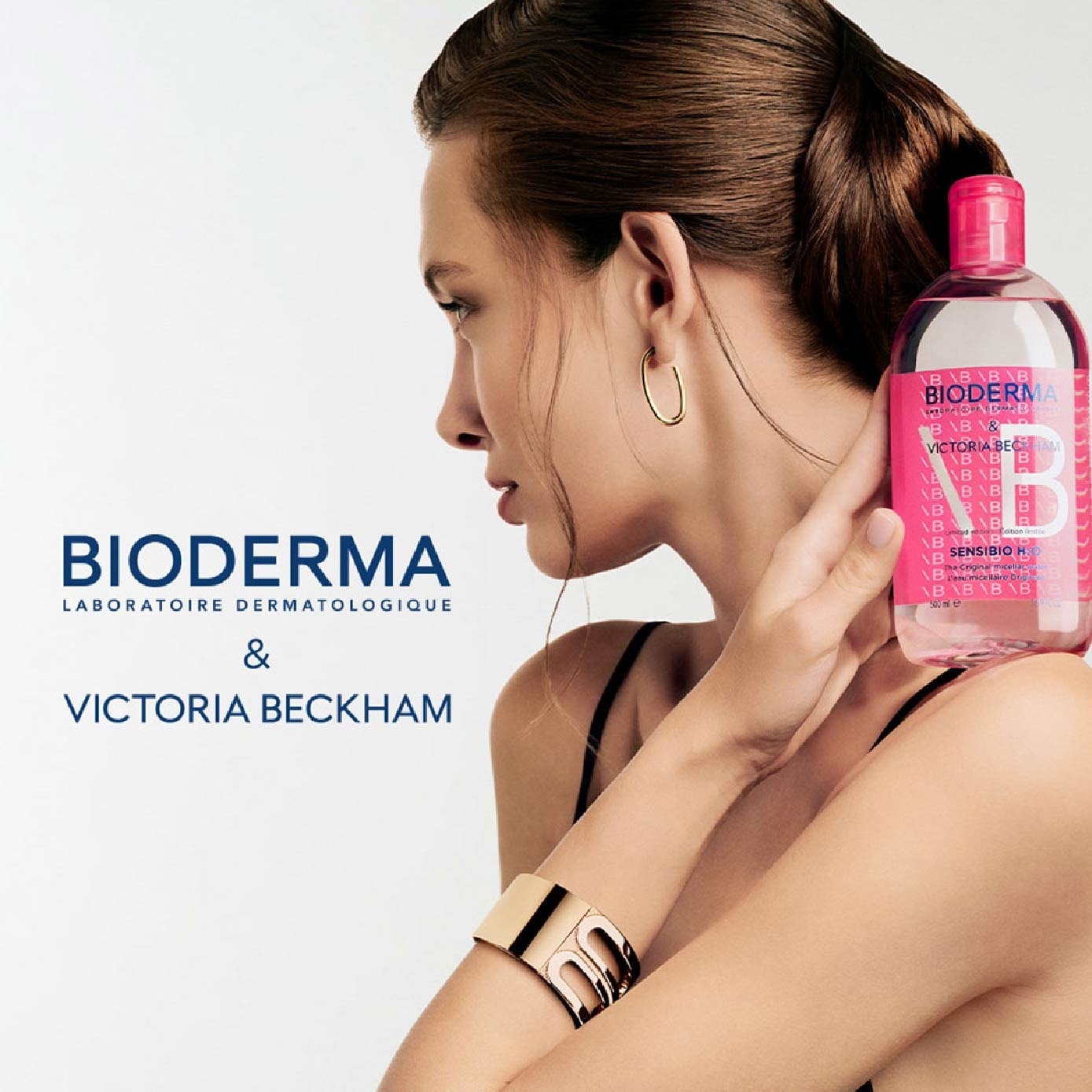 Limited Edition X Victoria Beckham Sensibio H2O The Original Micellar Water (Facial Non-Rinse Cleanser For Sensitive Skin) 500ml