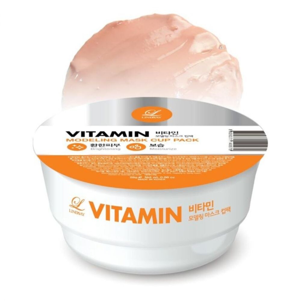 LINDSAY Vitamin Modeling Mask Cup Pack (For Brightening