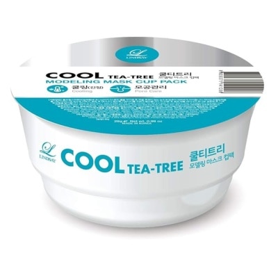 LINDSAY Cool Tea Tree Modeling Mask Cup Pack (For Soothing & Pore-Care) 1s