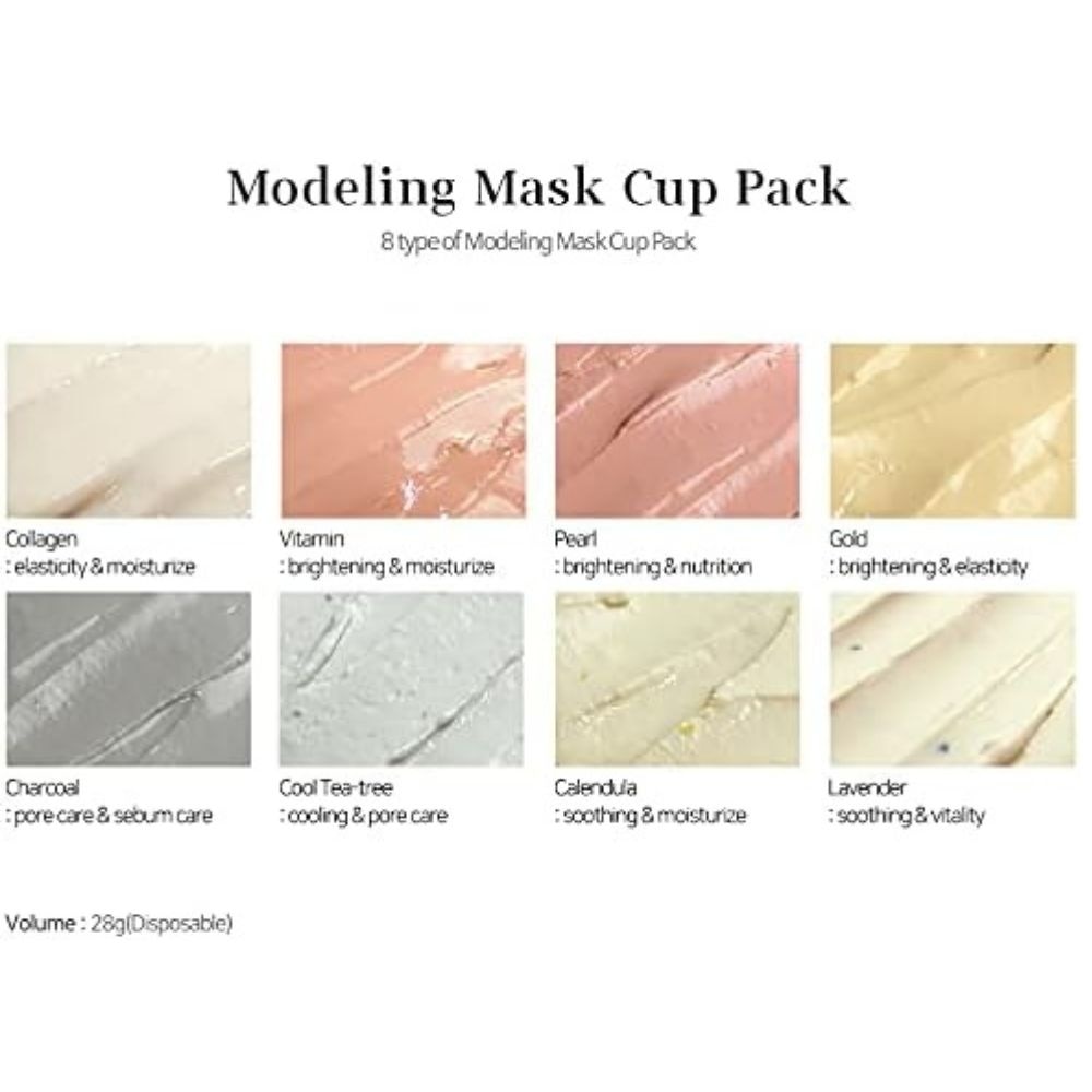 Lavender Modeling Mask Cup Pack (For Anti-Aging, Hydration & Detoxification) 1s