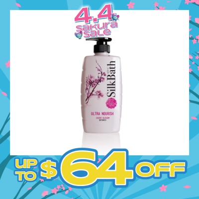 SILKPRO - Silk Bath Ultra Nourish with Cherry Blossom 750ml