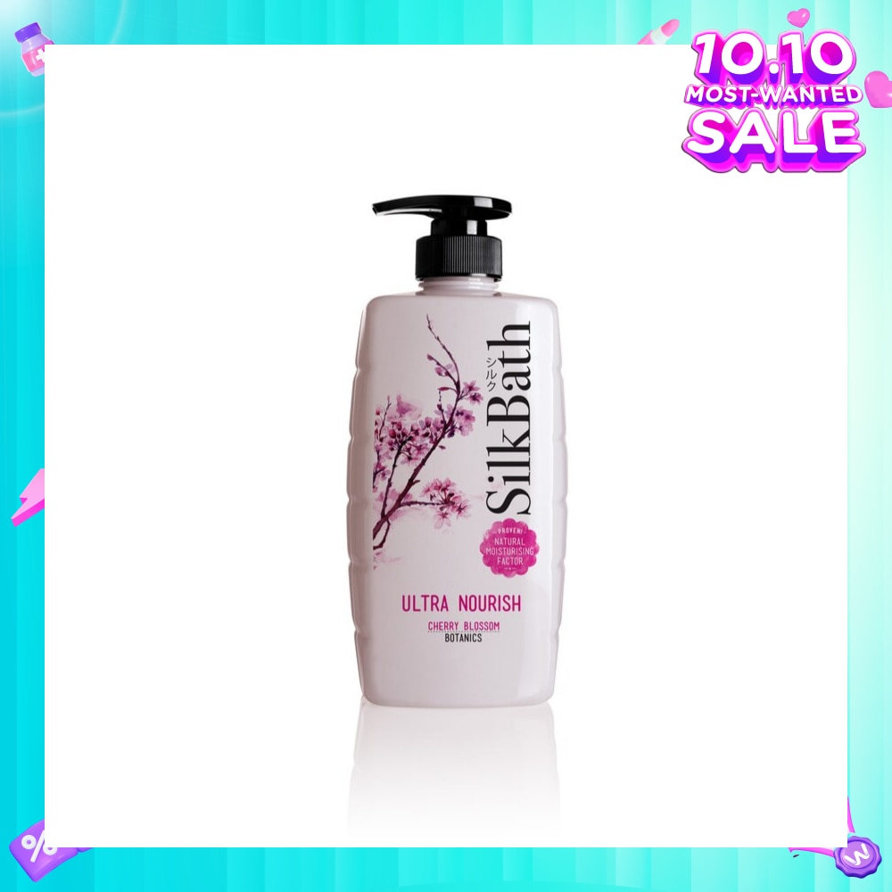 Silk Bath Ultra Nourish with Cherry Blossom 750ml