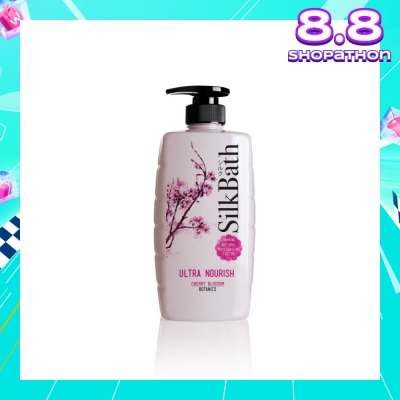 SILKPRO Silk Bath Ultra Nourish with Cherry Blossom 750ml