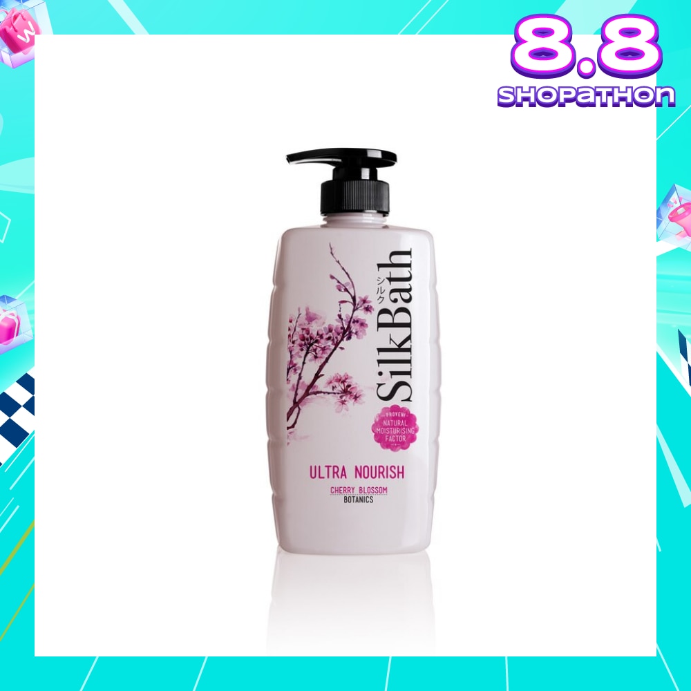 Silk Bath Ultra Nourish with Cherry Blossom 750ml