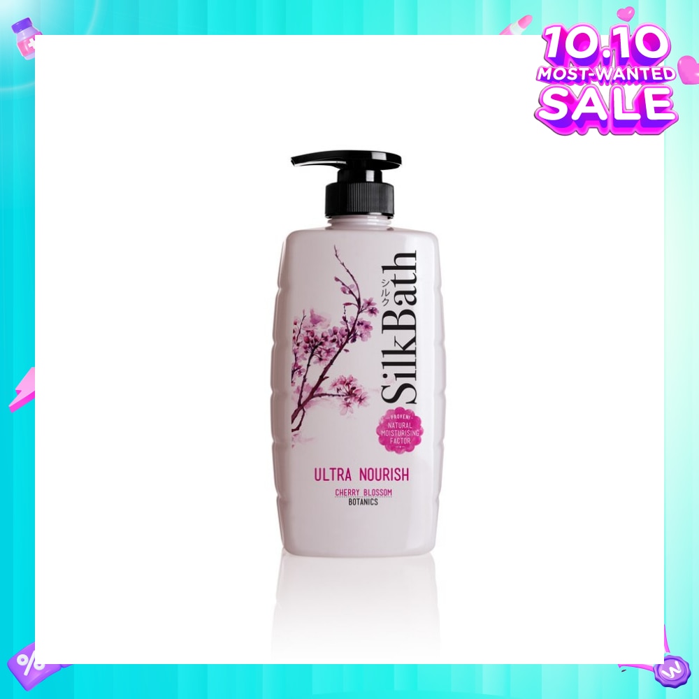 Silk Bath Ultra Nourish with Cherry Blossom 750ml