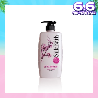 SILKPRO Silk Bath Ultra Nourish with Cherry Blossom 750ml