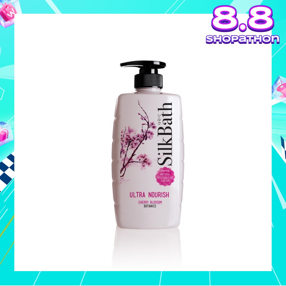Silk Bath Ultra Nourish with Cherry Blossom 750ml