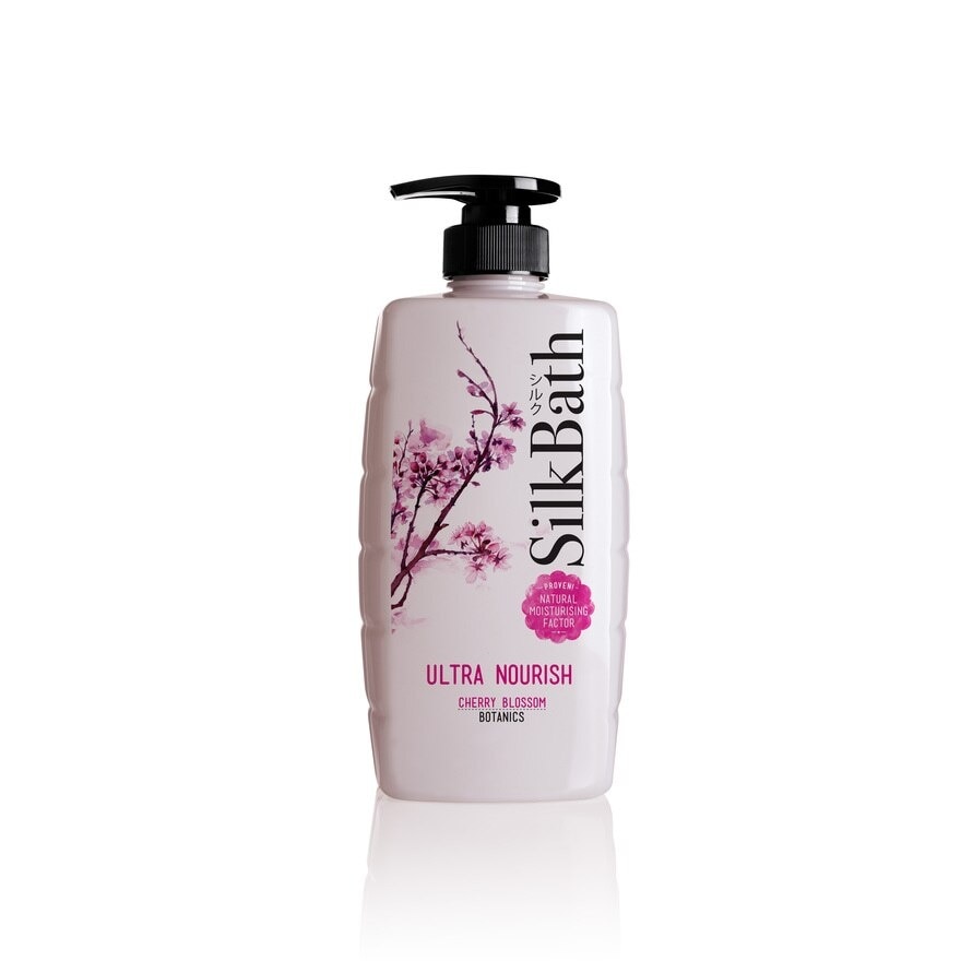 Silk Bath Ultra Nourish with Cherry Blossom 750ml