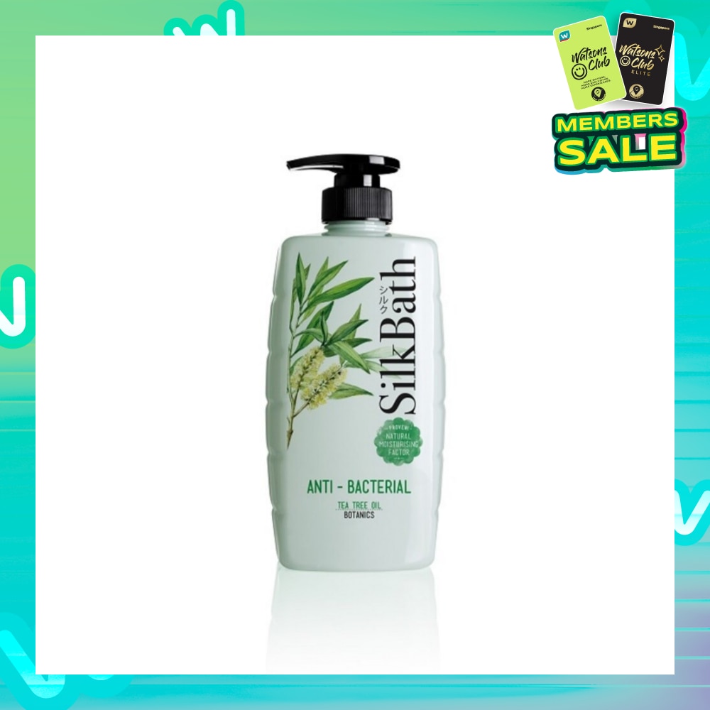 Silk Bath AntiBacterial with Tea Tree Oil 750ml