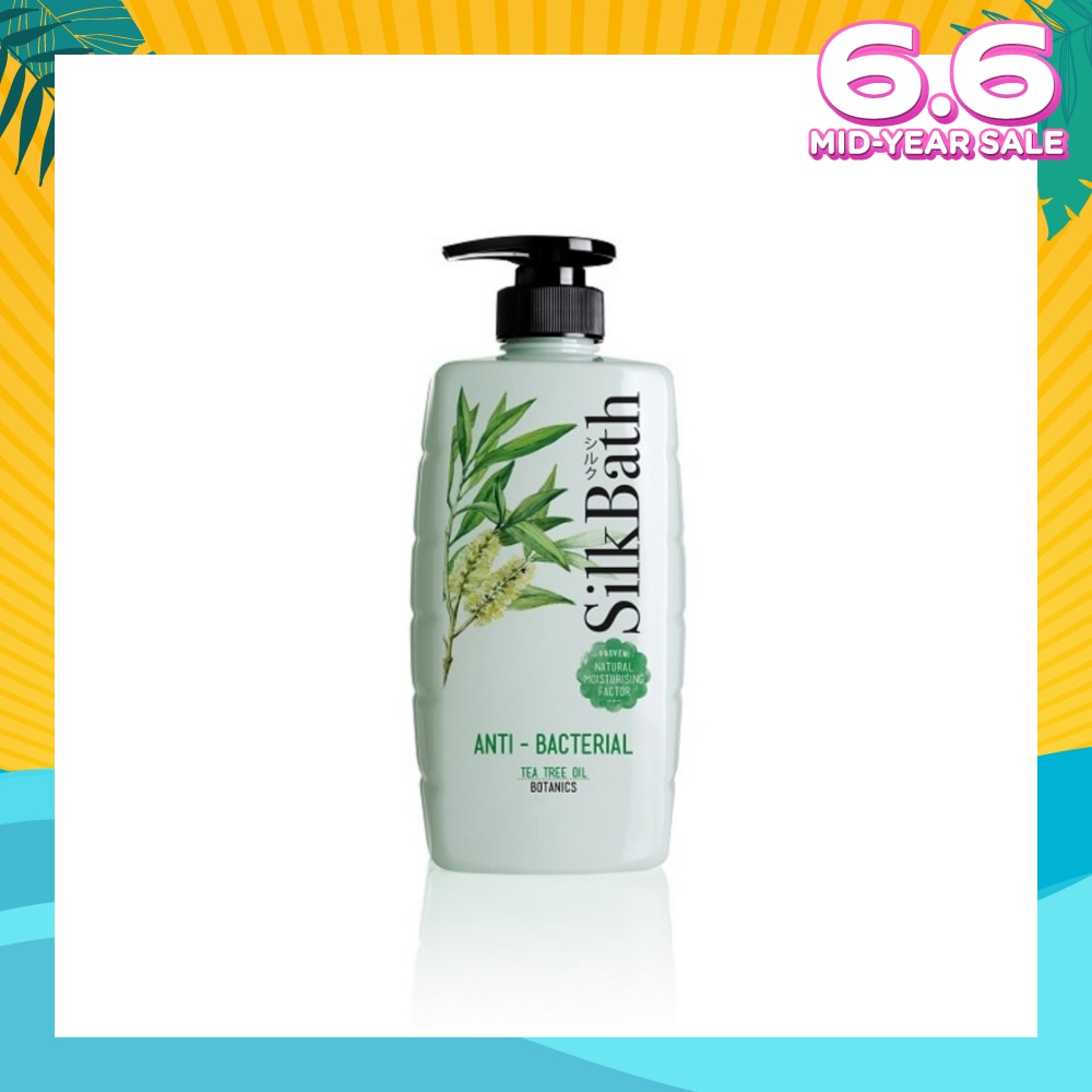 Silk Bath AntiBacterial with Tea Tree Oil 750ml