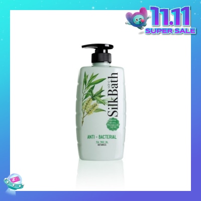 SILKPRO Silk Bath AntiBacterial with Tea Tree Oil 750ml
