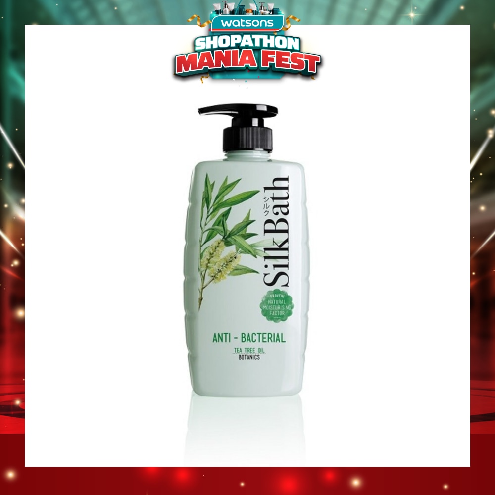 SILKPRO Silk Bath AntiBacterial with Tea Tree Oil 750ml | Body
