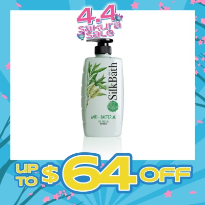 SILKPRO - Silk Bath AntiBacterial with Tea Tree Oil 750ml
