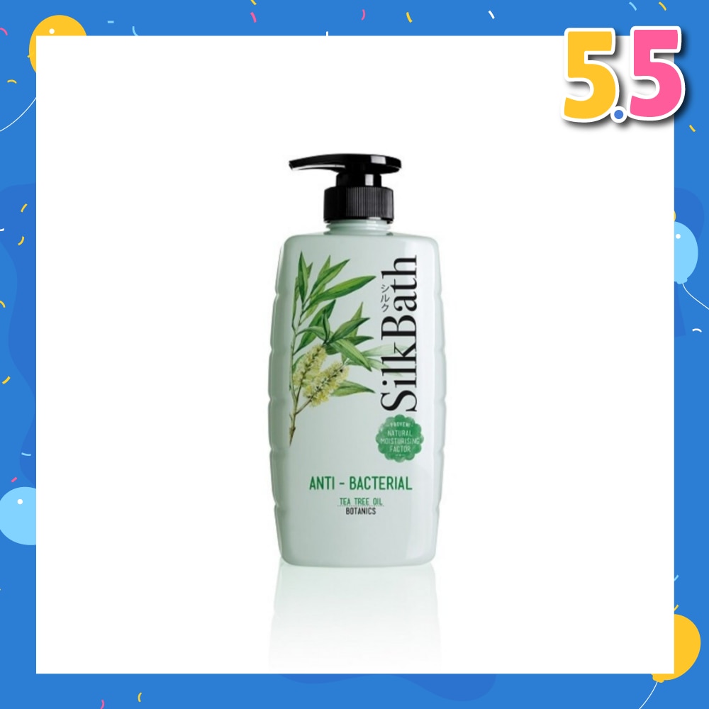 Silk Bath AntiBacterial with Tea Tree Oil 750ml