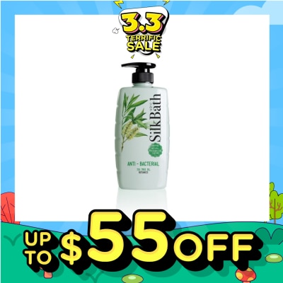 SILKPRO Silk Bath AntiBacterial with Tea Tree Oil 750ml