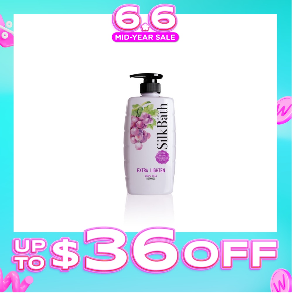 Silk Bath Extra Lighten with Grape Seed 750ml