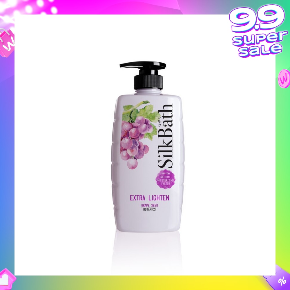 Silk Bath Extra Lighten with Grape Seed 750ml