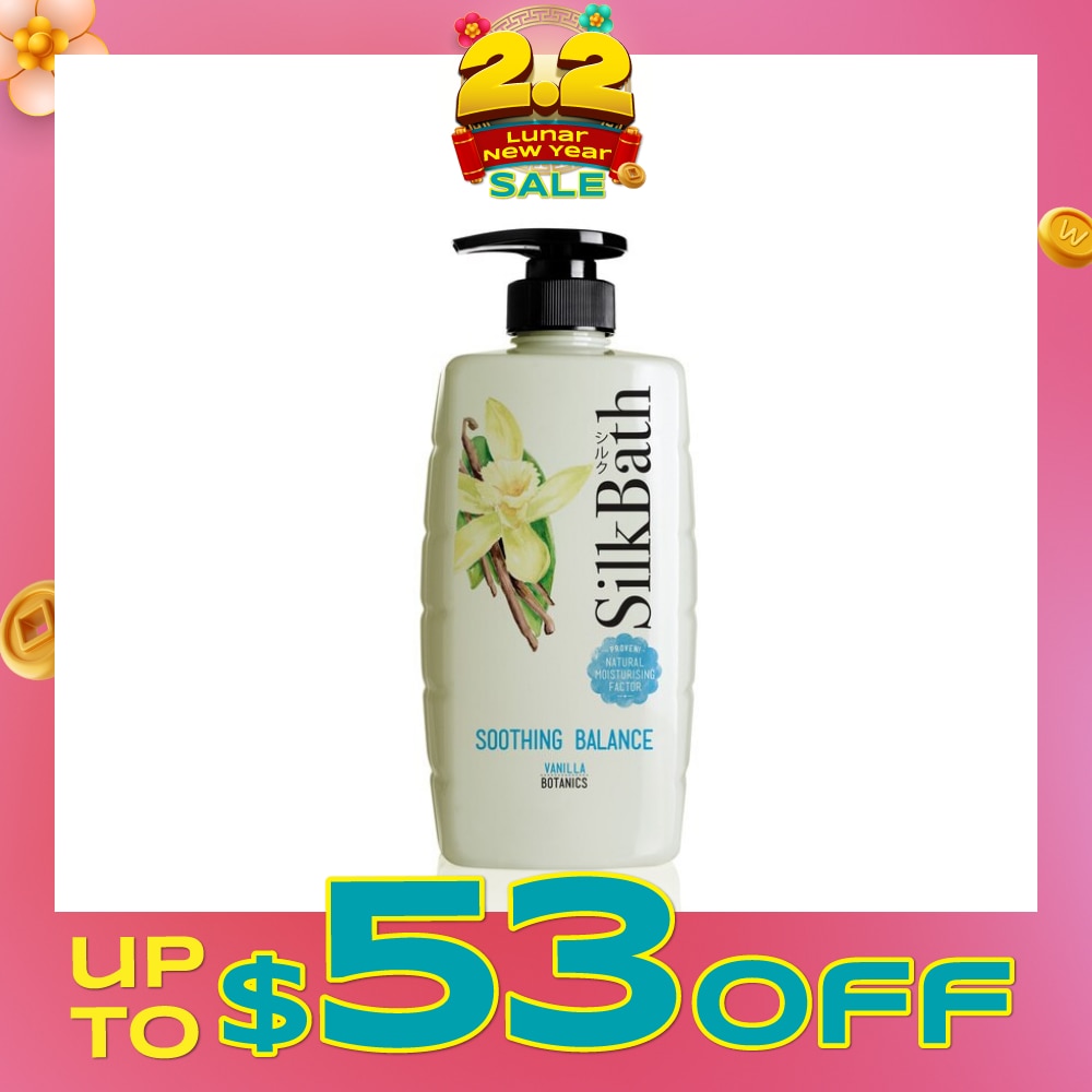 Silk Bath Soothing Balance with Vanilla 750ml