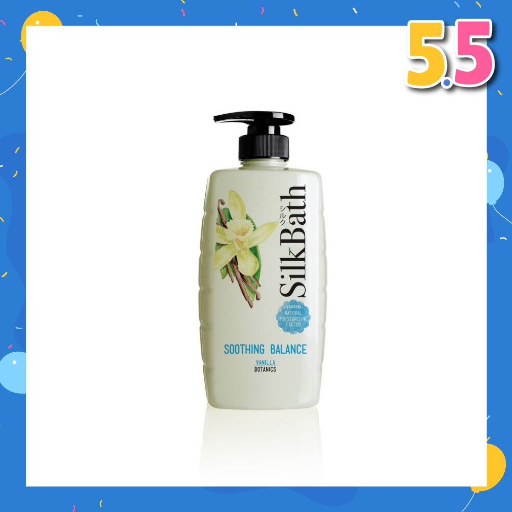 Silk Bath Soothing Balance with Vanilla 750ml